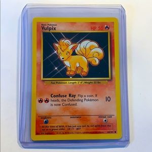 Base Set Vulpix 68/102 w/ Misprint